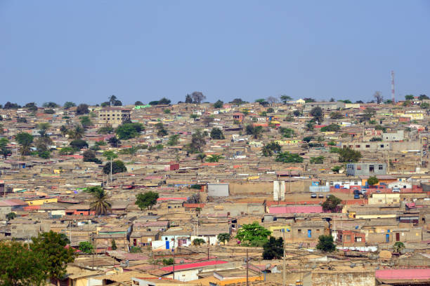istock Luanda - sprawling slum, locally called a 