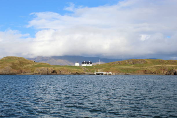 istock church on videy island in iceland 1049632158