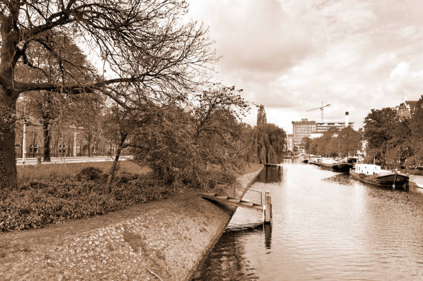 istock Urban scene in Amsterdam 1049640564