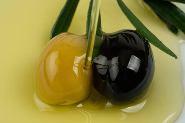 istock olives and olive oil 1049685100