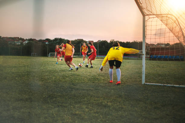 istock Women's Soccer Team 1049705300