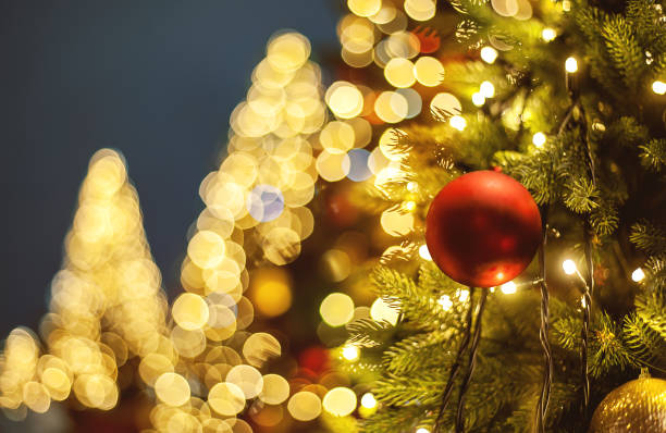 istock Christmas decorations outdoors 1049707826