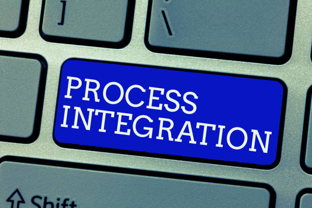istock Conceptual hand writing showing Process Integration. Business photo showcasing Connectivity of Systems Services and Information 1049732838