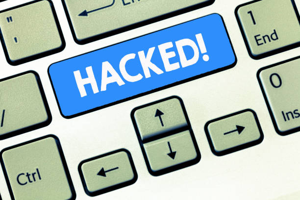 istock Conceptual hand writing showing Hacked. Business photo text Gain unauthorized access to data in system or computer Cyber crime 1049732936