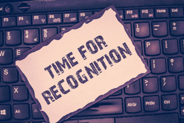 istock Conceptual hand writing showing Time For Recognition. Business photo showcasing Acknowledgement Interval between Stimulus and Nature 1049733110