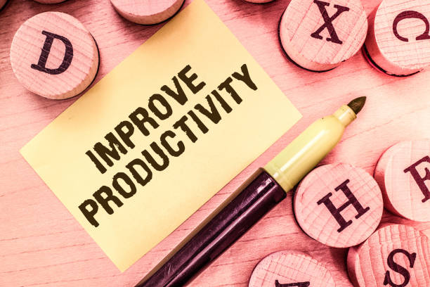 istock Handwriting text writing Improve Productivity. Concept meaning Enhance the Quality of Input Time and Perforanalysisce 1049733336
