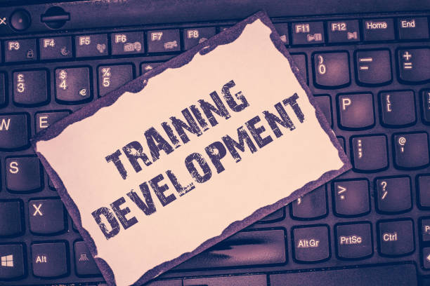 istock Conceptual hand writing showing Training Development. Business photo showcasing Learn and Expand skills and knowledge Program 1049736554