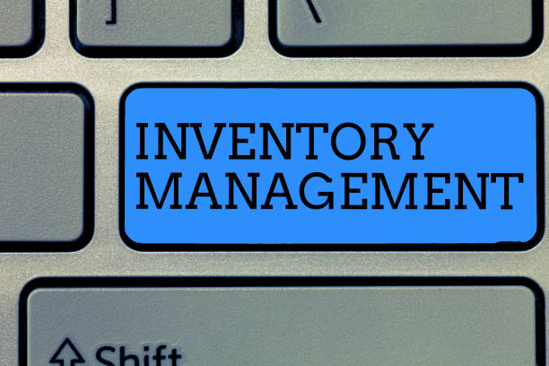 istock Text sign showing Inventory Management. Conceptual photo Overseeing Controlling Storage of Stocks and Prices 1049736820