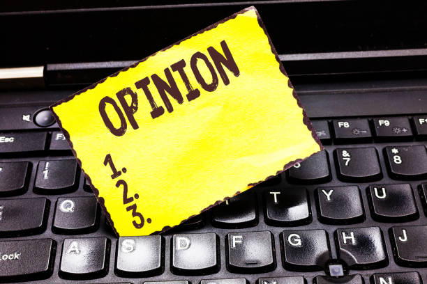 istock Word writing text Opinion. Business concept for Judgment formed about something Advice from expert Evaluation 1049737030