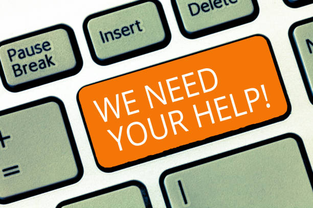 istock Text sign showing We Need Your Help. Conceptual photo Service Assistance Support Avail Benefit Aid Grant 1049737610
