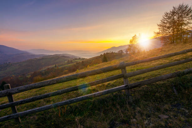 istock beautiful sunrise in mountains 1049738304