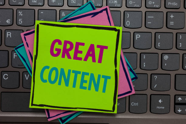 istock Handwriting text writing Great Content. Concept meaning Satisfaction Motivational Readable Applicable Originality Papers reminders keyboard Inspiration communicate Annotations Type computer. 1049738338