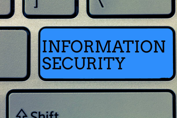 istock Text sign showing Information Security. Conceptual photo INFOSEC Preventing Unauthorized Access Being Protected 1049738578