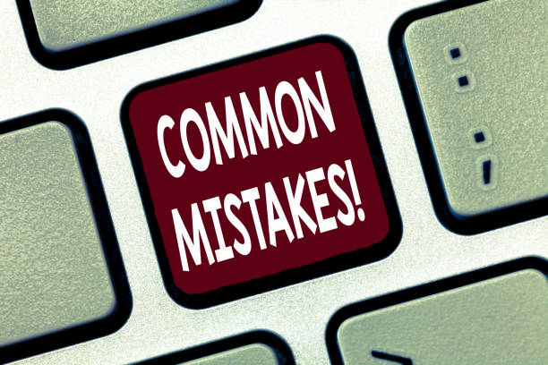 istock Conceptual hand writing showing COMMON MISTAKES. Business photo showcasing Prevalent error and issues that occur repetitively 1049741292