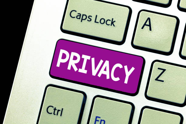 istock Word writing text Privacy. Business concept for Right to keep demonstratingal matters and information as a secret 1049741526