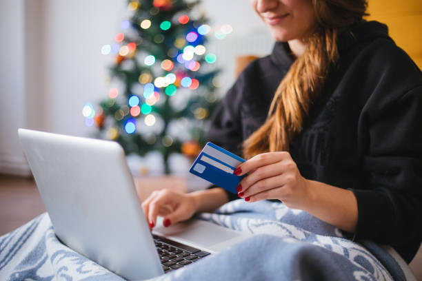 istock Woman online shopping 1049762344