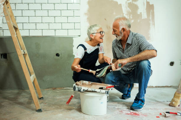 istock Couple remodeling their home 1049778682