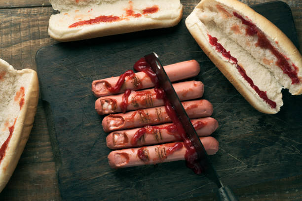 istock scary finger-shaped hotdogs 1049781384