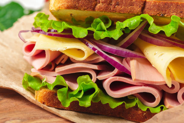 istock sandwich on a wooden table 1049798034