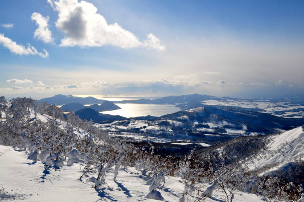 istock Skiing in Hokkaido, Japan 1049807850