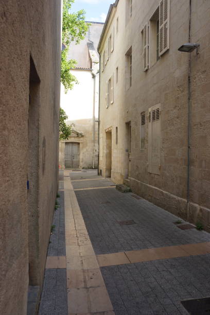 istock Narrow street in La Rochelle 1049833548