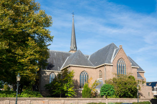 istock church in Oud Beijerland. The Netherlands 1049836016