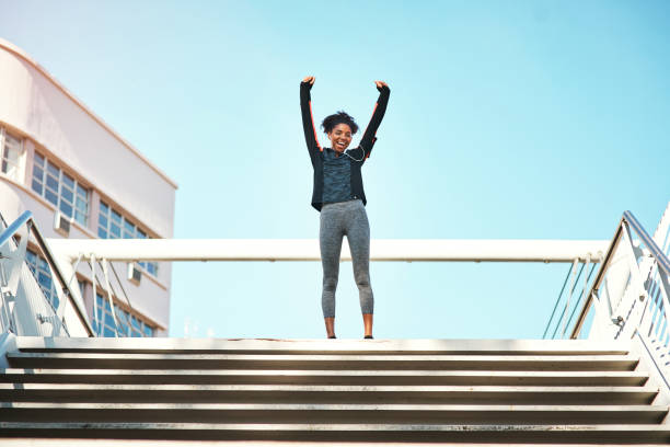 istock I'm on top of the world! 1049836150