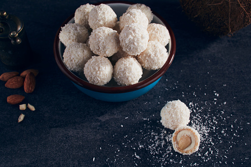 White Chocolate Ball with Coconut