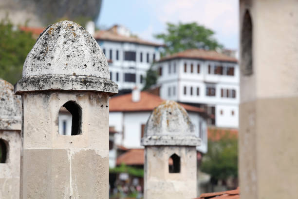 City of Safranbolu is famous for its charmingly well preserved traditional Ottoman houses and architecture and district of Karabuk Province in the Black Sea region of Turkey.