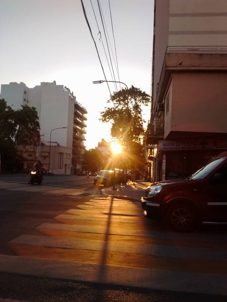 istock Sunset over the city 1049862360