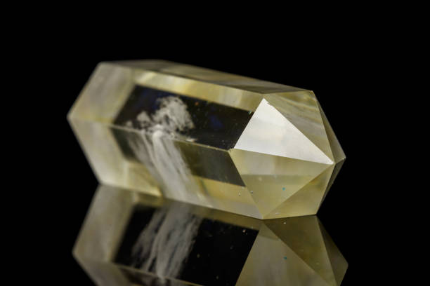 istock macro mineral stone yellow citrine 1049869916