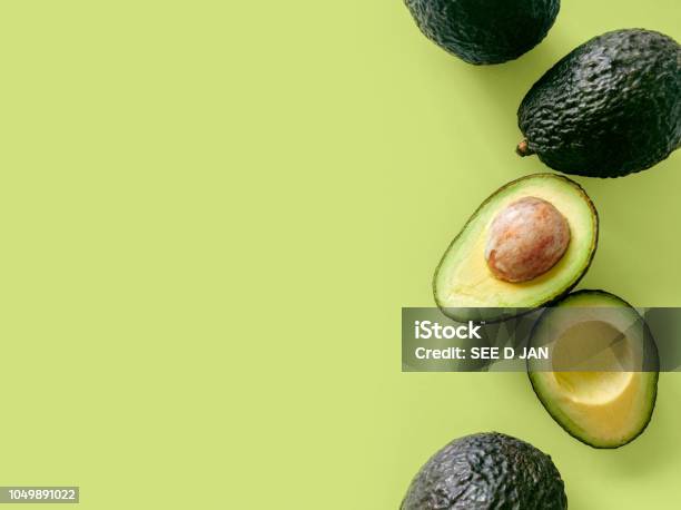 Hass Avocado Stock Photo - Download Image Now - Avocado, Guacamole, Hass Avocado