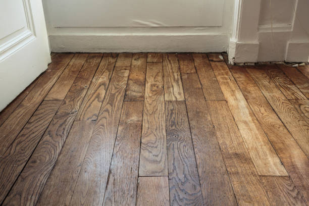Parquet floor in old apartment