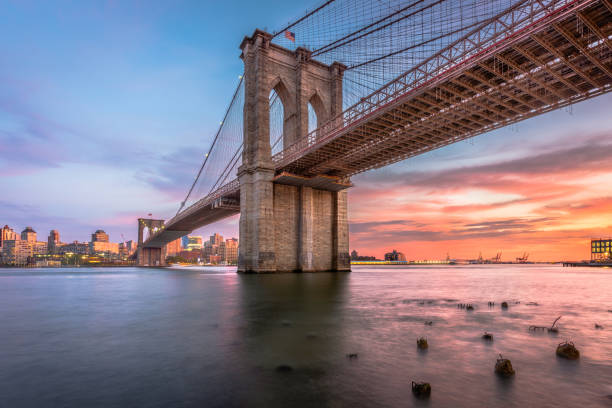 istock Brooklyn Bridge New York City at Dusk 1049904430