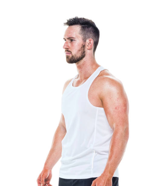 istock Muscular man wearing tank top 1049910204
