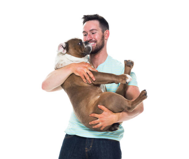 istock Man and his best friend 1049910286