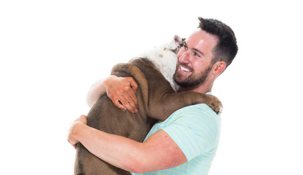 istock Man and his best friend 1049910298
