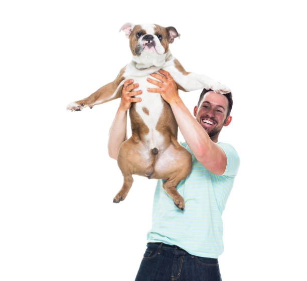 istock Man and his best friend 1049910302