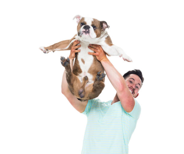 istock Man and his best friend 1049910306