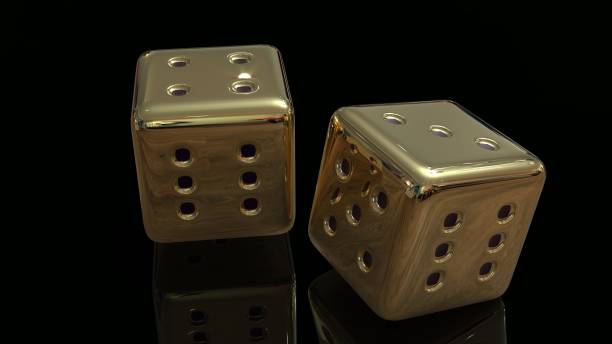 istock Golden Gaming dices 3d 1049913594