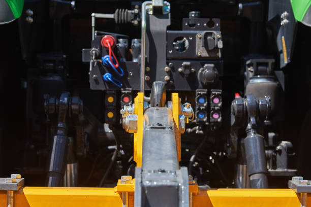 istock Block for connecting trailer equipment to the tractor 1049916592