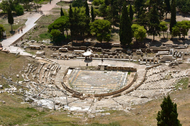 istock Old amphitheater in Athens. Amphitheater. 1049928936