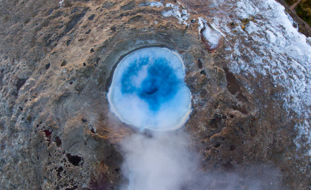 istock Famous Geysir in Iceland 1049932110