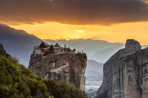 istock Monastery of the Holy Trinity i in Meteora, Greece 1049935604