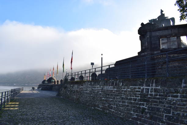 istock Deutsches Eck, Mosel and Rhine river in Koblenz 1049946014