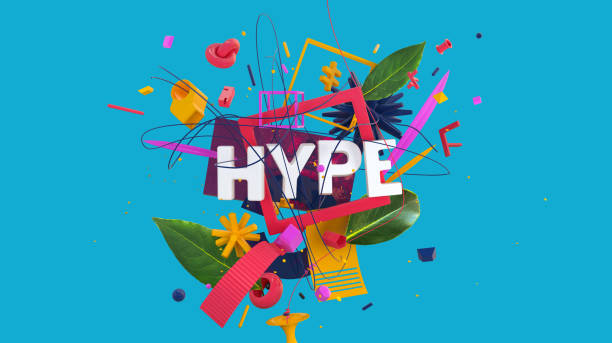 istock Hype word card 1049956166