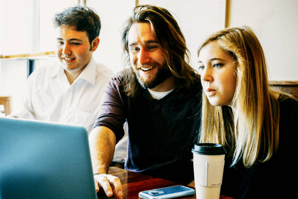 istock University students using a laptop to look up some information for an upcoming exam 1049956852