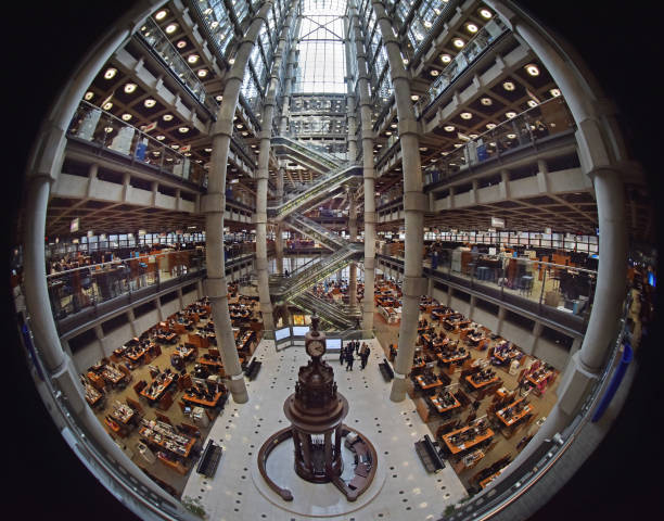 Lloyd's of London Abstract fish-eye of the main atrium of Lloyd's of London
Lloyd's of London, generally known simply as Lloyd's, is an insurance and reinsurance market located in London, lloyds of london photos stock pictures, royalty-free photos & images