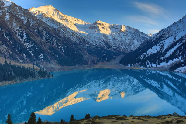 istock Big Almaty Lake 1049966768