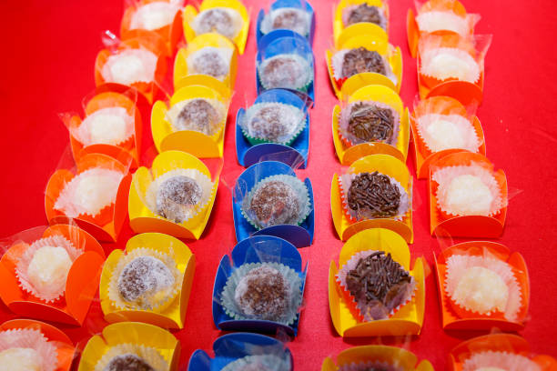 brigadeiro and birthday party candy